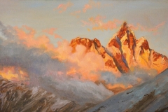 "Хималай 1", масло, 30х50 см